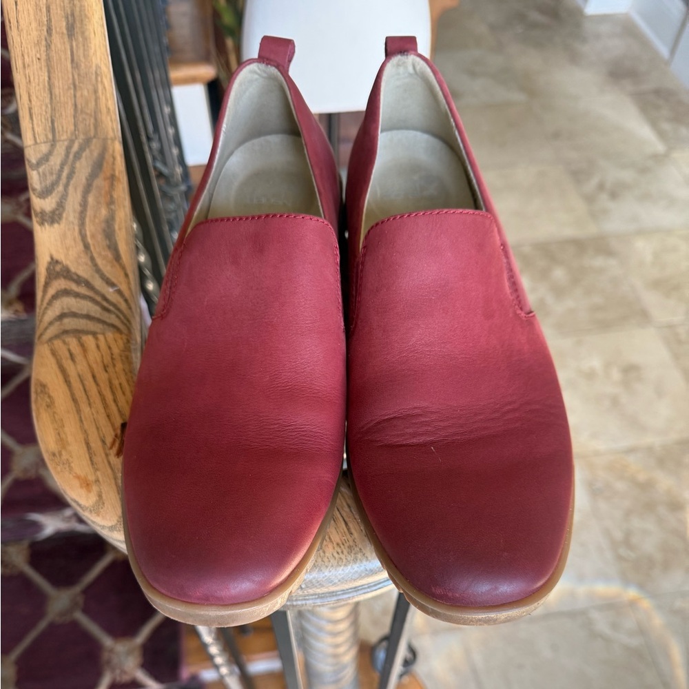 DANSKO ladies LINLEY leather burgundy walking shoe excellent condition 9.5/10 - Picture 7 of 10